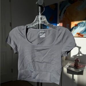 Gray Women's Top
